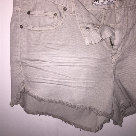 Free People Chalk Shorts - Picture 5 of 5